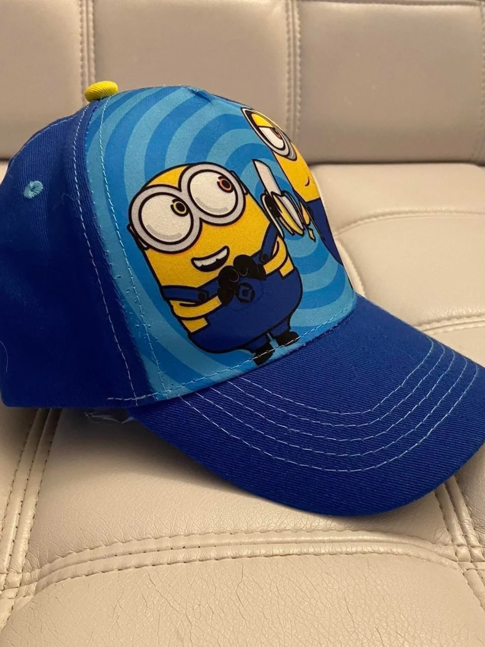 Youth Minions Blue & Yellow Hat